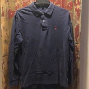 Polo long sleeve 2 button polo